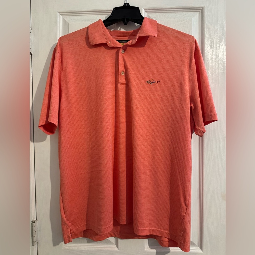 Greg Norman Collection Coral Polo Shirt